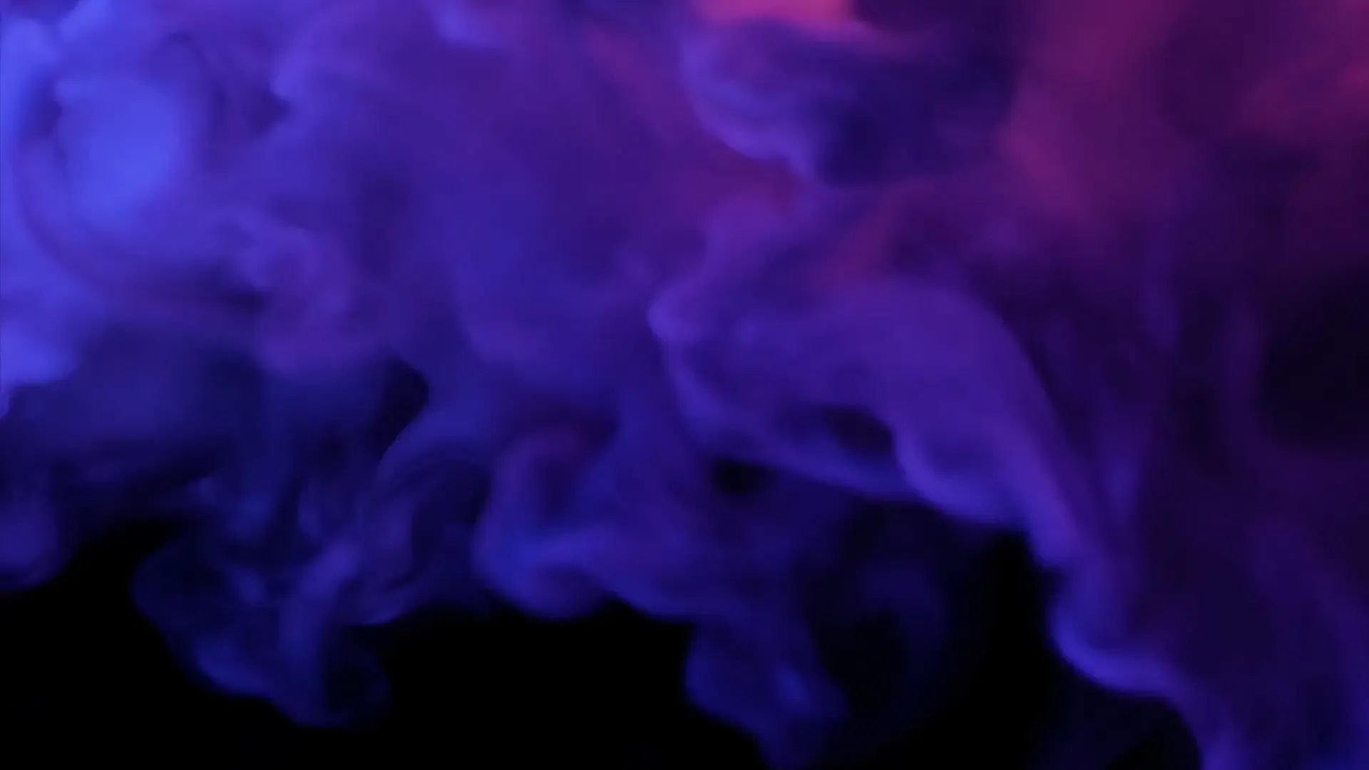 Surreal Blue and Purple Smoke Overlay for Creative Video Projects